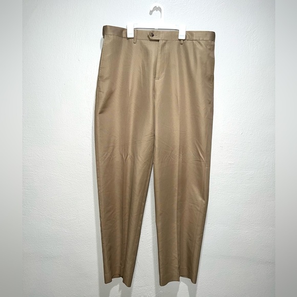 Crofts & Barrow Brown Dress Pants - Picture 1 of 8